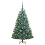 Árbol de Navidad artificial con ramas articuladas Verde 120 cm