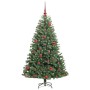 Árbol de Navidad artificial con ramas articuladas Verde 150 cm