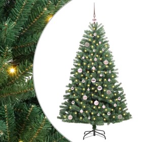 Árbol de Navidad artificial con ramas articuladas Verde 150 cm