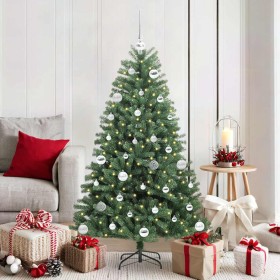 Árbol de Navidad artificial con ramas articuladas Verde 150 cm