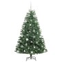 Árbol de Navidad artificial con ramas articuladas Verde 150 cm
