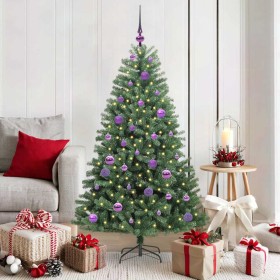 Árbol de Navidad artificial con ramas articuladas Verde 150 cm