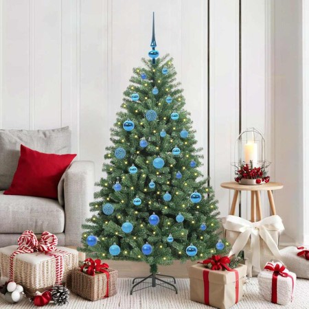 Árbol de Navidad artificial con ramas articuladas Verde 150 cm