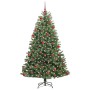 Árbol de Navidad artificial con ramas articuladas Verde 180 cm