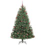 Árbol de Navidad artificial con ramas articuladas Verde 180 cm