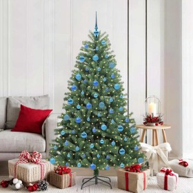 Árbol de Navidad artificial con ramas articuladas Verde 180 cm