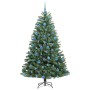 Árbol de Navidad artificial con ramas articuladas Verde 180 cm