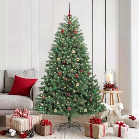 Árbol de Navidad artificial con ramas articuladas Verde 180 cm