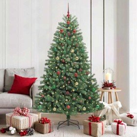 Árbol de Navidad artificial con ramas articuladas Verde 180 cm