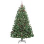 Árbol de Navidad artificial con ramas articuladas Verde 180 cm