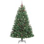 Árbol de Navidad artificial con ramas articuladas Verde 180 cm