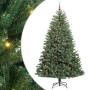 Árbol de Navidad artificial con ramas articuladas Verde 210 cm