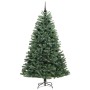 Árbol de Navidad artificial con ramas articuladas Verde 210 cm