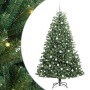 Árbol de Navidad artificial con ramas articuladas Verde 210 cm