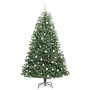 Árbol de Navidad artificial con ramas articuladas Verde 210 cm