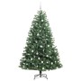 Árbol de Navidad artificial con ramas articuladas Verde 210 cm
