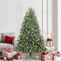 Árbol de Navidad artificial con ramas articuladas Verde 210 cm