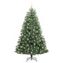 Árbol de Navidad artificial con ramas articuladas Verde 210 cm