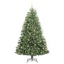 Árbol de Navidad artificial con ramas articuladas Verde 210 cm