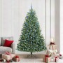Árbol de Navidad artificial con ramas articuladas Verde 210 cm