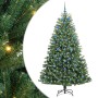 Árbol de Navidad artificial con ramas articuladas Verde 210 cm