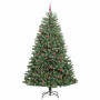 Árbol de Navidad artificial con ramas articuladas Verde 240 cm