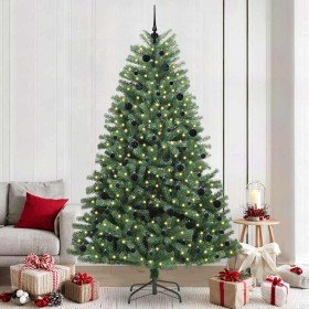 Árbol de Navidad artificial con ramas articuladas Verde 240 cm