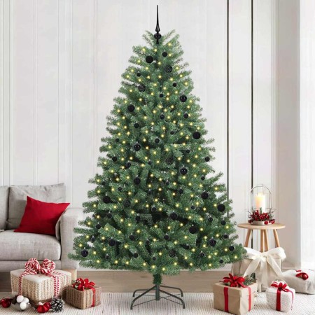 Árbol de Navidad artificial con ramas articuladas Verde 240 cm