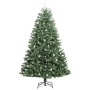 Árbol de Navidad artificial con ramas articuladas Verde 240 cm