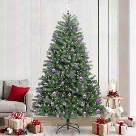Árbol de Navidad artificial con ramas articuladas Verde 240 cm
