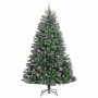 Árbol de Navidad artificial con ramas articuladas Verde 240 cm