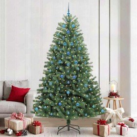 Árbol de Navidad artificial con ramas articuladas Verde 240 cm