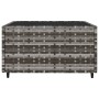 3-teiliges Gartenmöbel-Set und graue synthetische Rattankissen von vidaXL, Outdoor-Sofas - Ref: Foro24-319763, Preis: 194,12 ...