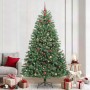 Árbol de Navidad artificial con ramas articuladas Verde 240 cm