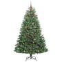 Árbol de Navidad artificial con ramas articuladas Verde 240 cm