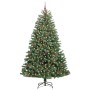 Árbol de Navidad artificial con ramas articuladas Verde 270 cm