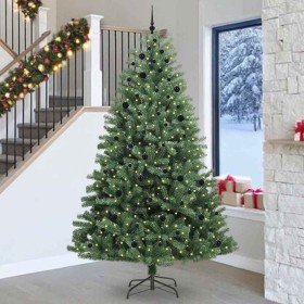 Árbol de Navidad artificial con ramas articuladas Verde 270 cm