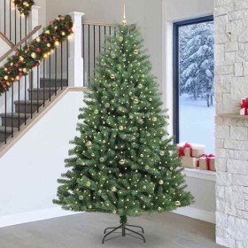 Árbol de Navidad artificial con ramas articuladas Verde 270 cm