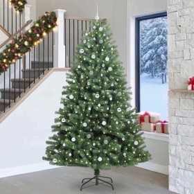 Árbol de Navidad artificial con ramas articuladas Verde 270 cm