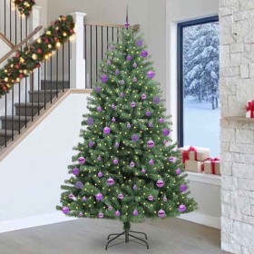 Árbol de Navidad artificial con ramas articuladas Verde 270 cm