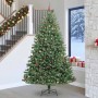 Árbol de Navidad artificial con ramas articuladas Verde 270 cm