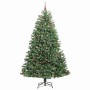 Árbol de Navidad artificial con ramas articuladas Verde 270 cm