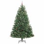 Árbol de Navidad artificial con ramas articuladas Verde 270 cm