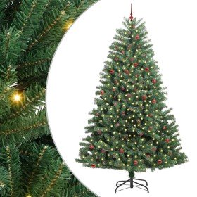 Árbol de Navidad artificial con ramas articuladas Verde 300 cm