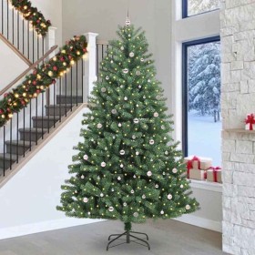 Árbol de Navidad artificial con ramas articuladas Verde 300 cm