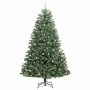 Árbol de Navidad artificial con ramas articuladas Verde 300 cm