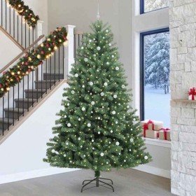 Árbol de Navidad artificial con ramas articuladas Verde 300 cm