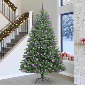 Árbol de Navidad artificial con ramas articuladas Verde 300 cm