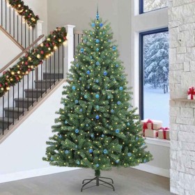 Árbol de Navidad artificial con ramas articuladas Verde 300 cm