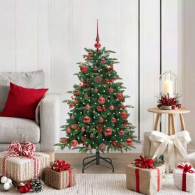 Árbol de Navidad artificial Verde 120 cm PVC, Metal y Plástico
